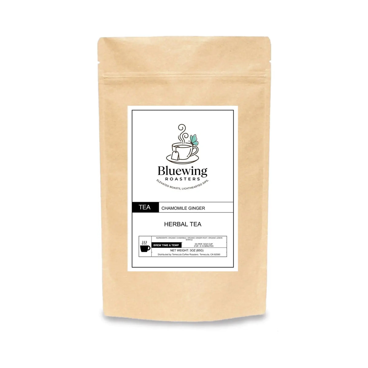 Chamomile Ginger Bluewing Roasters