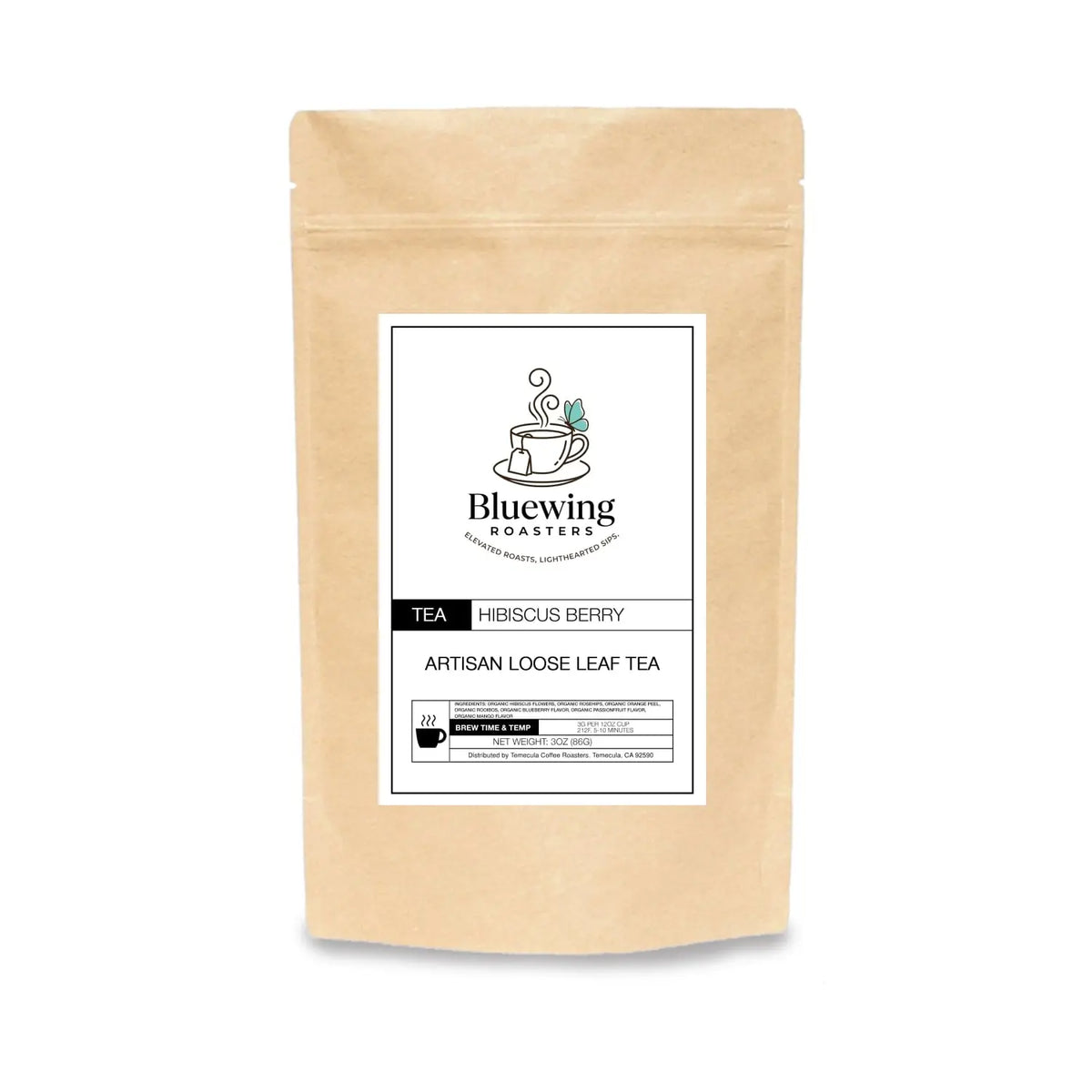 Hibiscus Berry Tea Bluewing Roasters