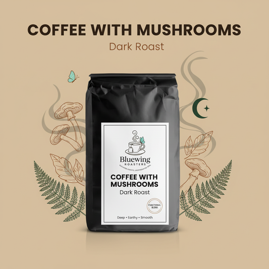 Coffee with Mushrooms Dark Roast