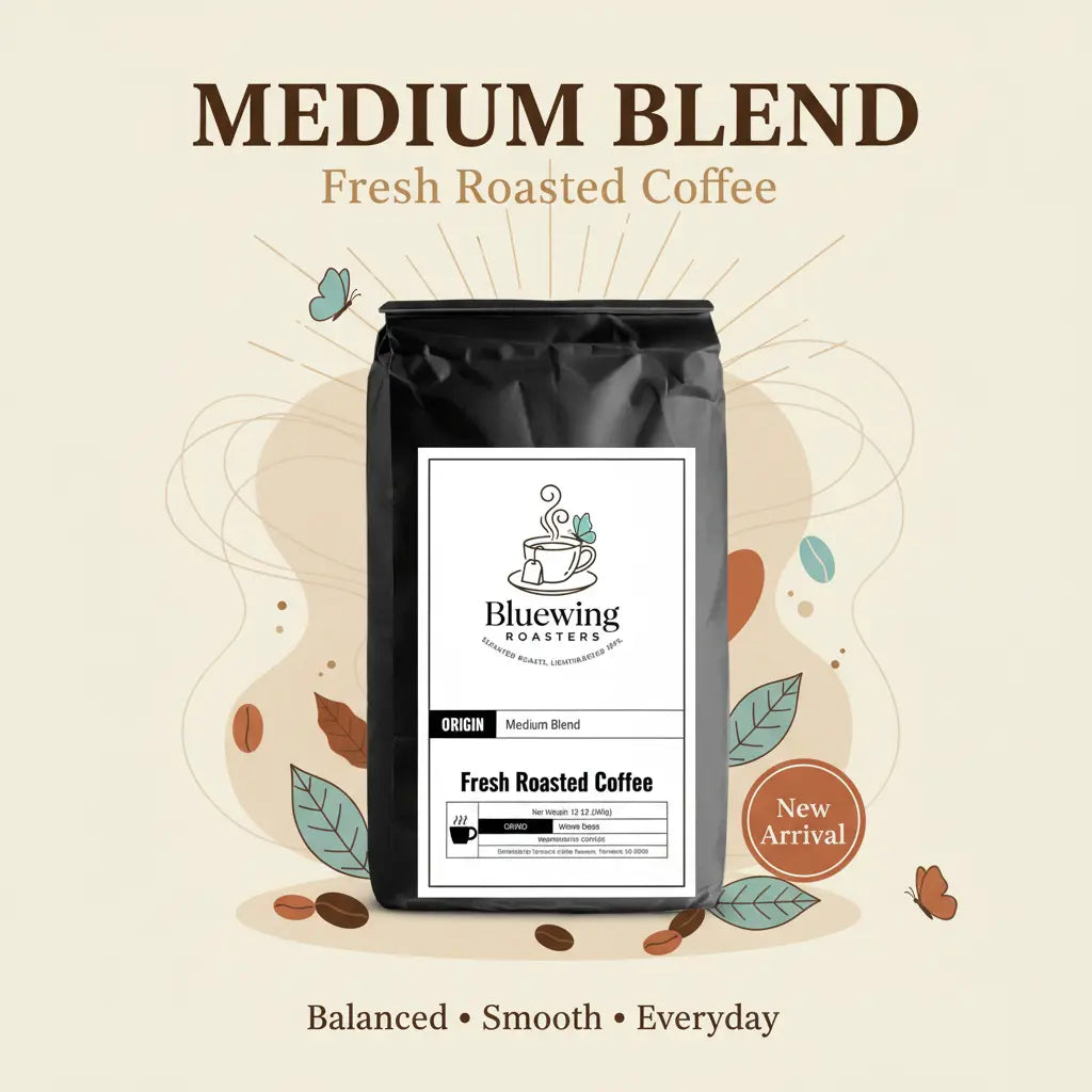 Medium Blend Bluewing Roasters