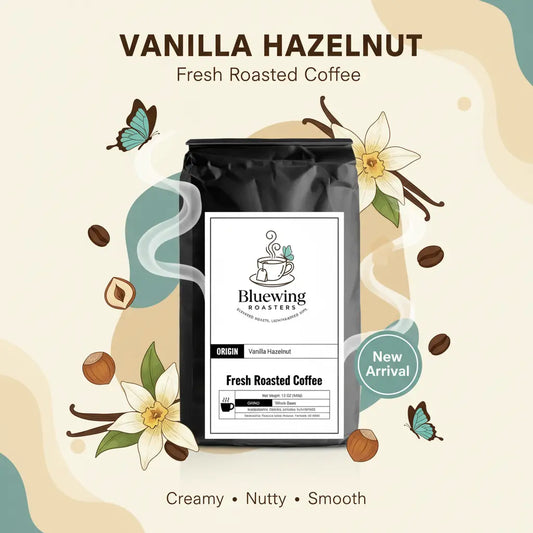 Vanilla Hazelnut Bluewing Roasters