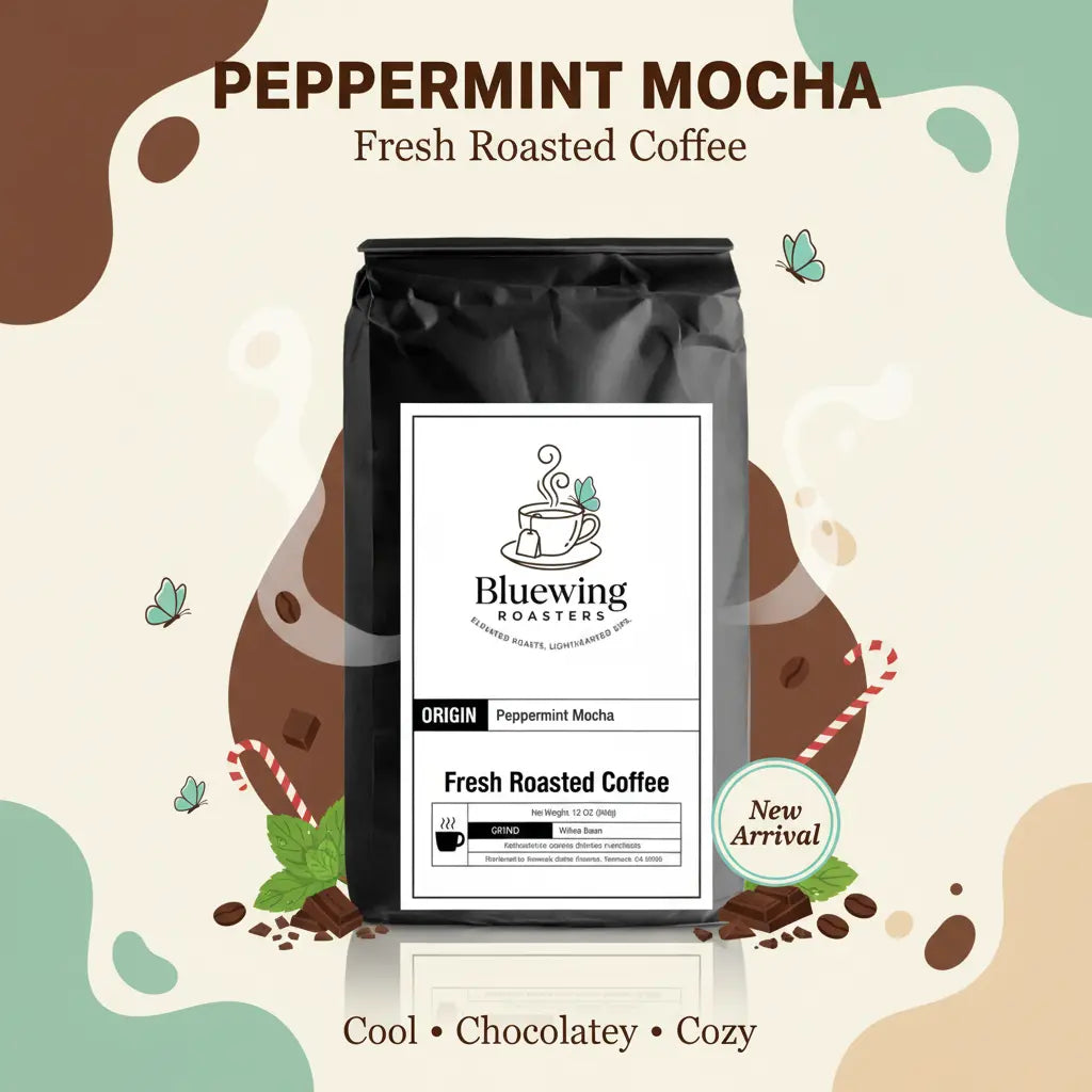 Peppermint Mocha Bluewing Roasters
