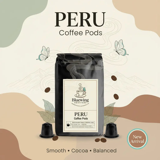 Peru Coffee Pods Bluewing Roasters